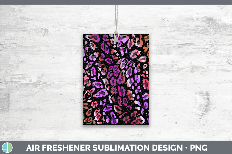 Animal Leopard Print Air Freshener Sublimation Car Freshener
