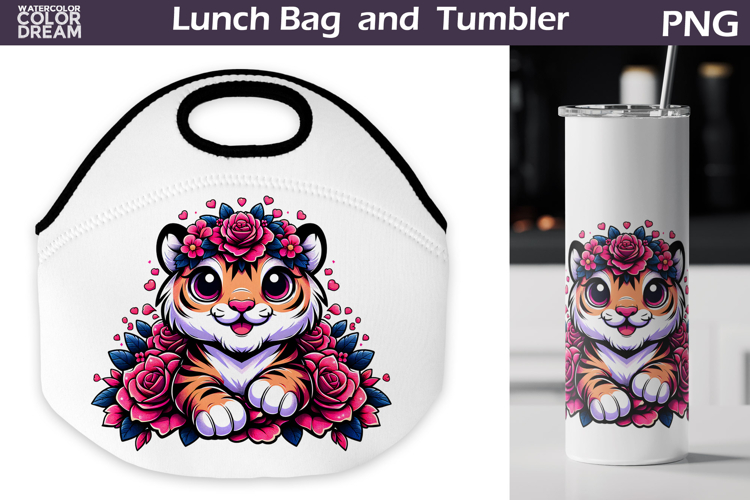 Cute Tiger Clipart Image 6