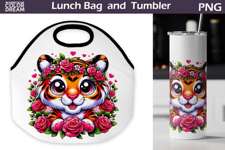 Cute Tiger Clipart Image 7
