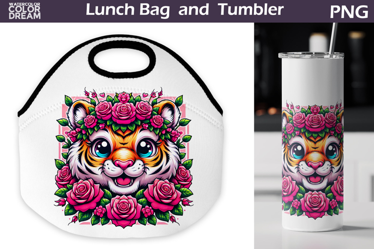 Cute Tiger Clipart Image 24