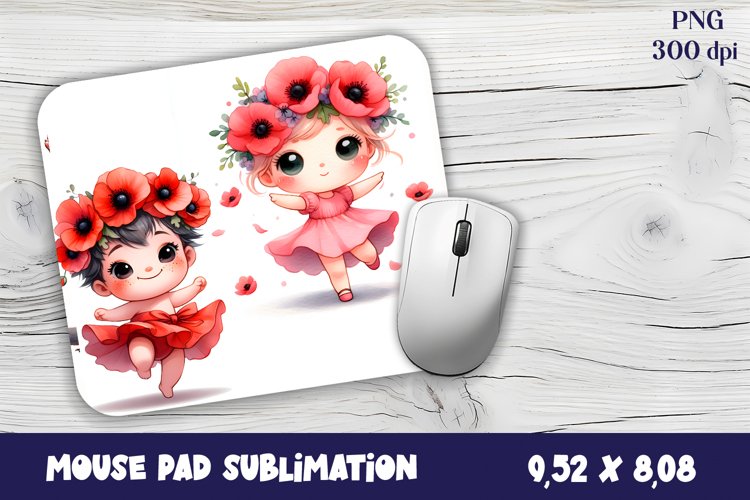Cute baby| Sublimation mouse pad