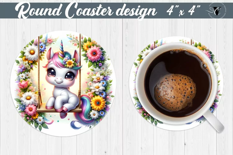 Round Coaster | Baby animals