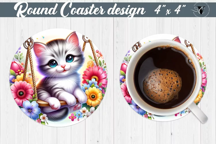 Round Coaster | Baby animals