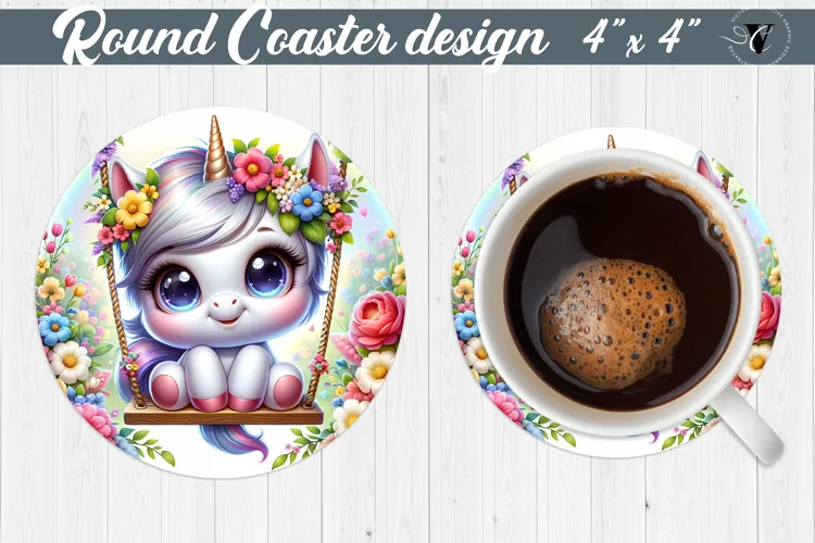 Round Coaster | Baby animals