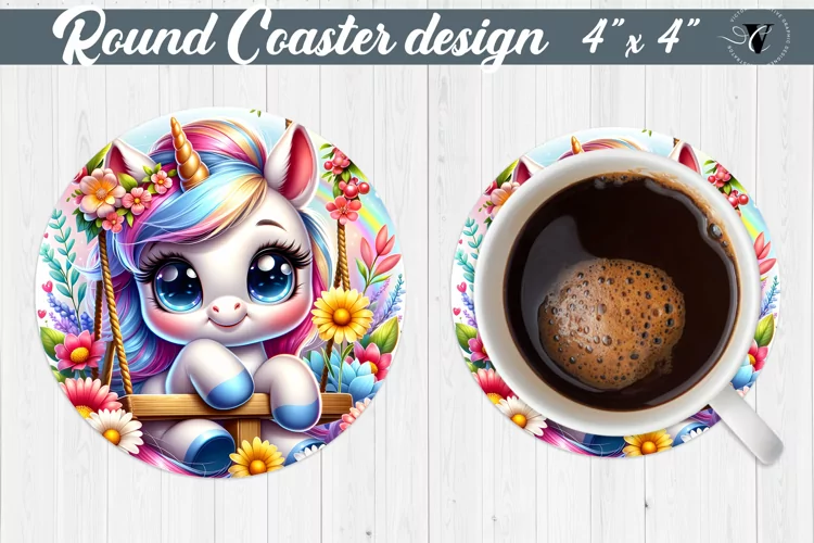 Round Coaster | Baby animals