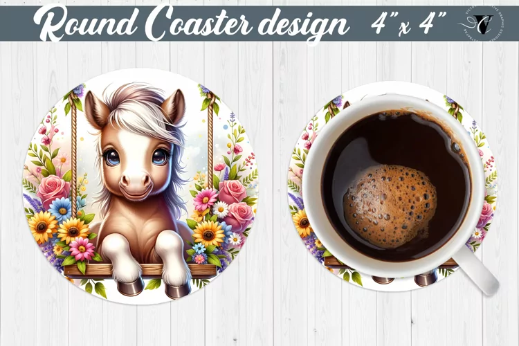 Round Coaster | Baby animals