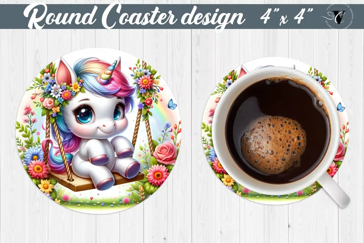 Round Coaster | Baby animals