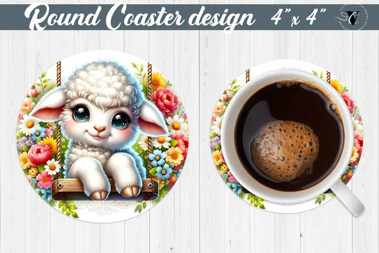 Round Coaster | Baby animals
