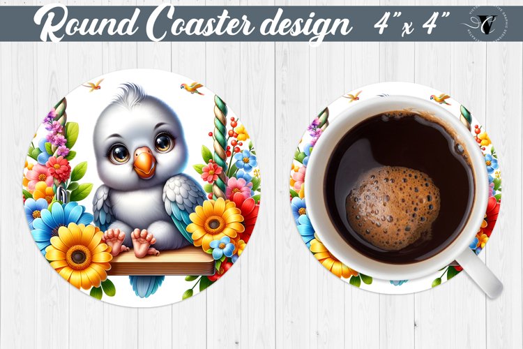 Round Coaster | Baby animals