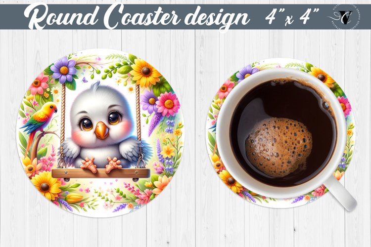 Round Coaster | Baby animals