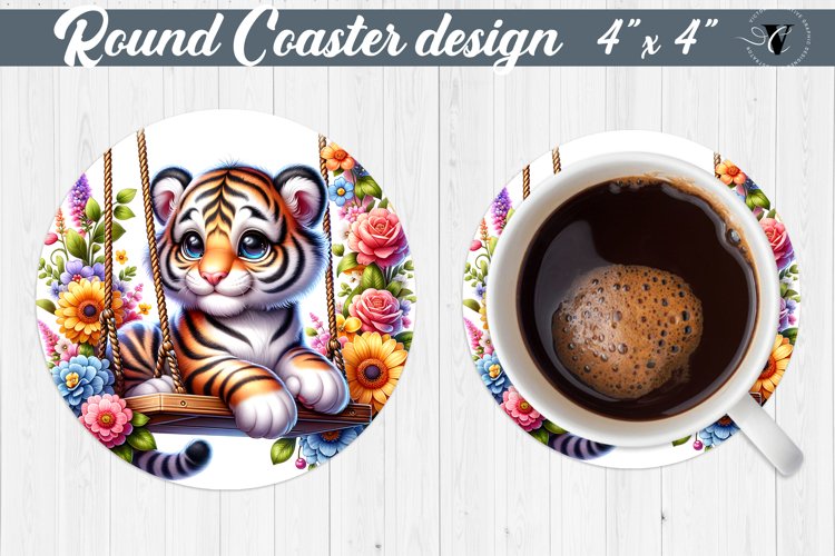 Round Coaster | Baby animals