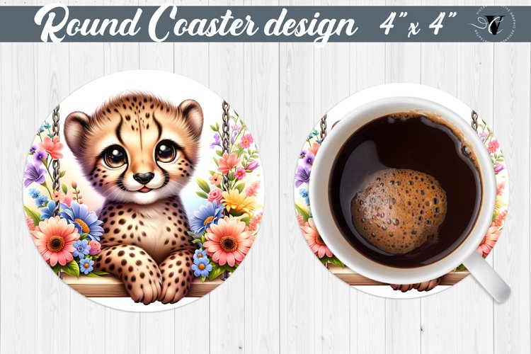 Round Coaster | Baby animals