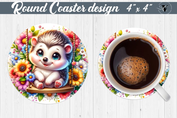 Round Coaster | Baby animals