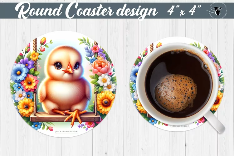 Round Coaster | Baby animals