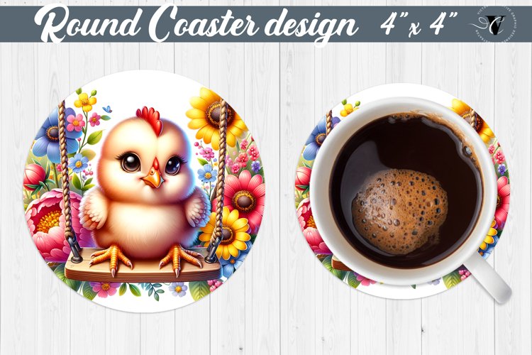 Round Coaster | Baby animals