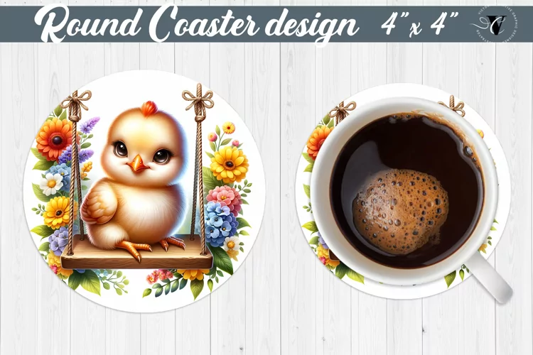 Round Coaster | Baby animals