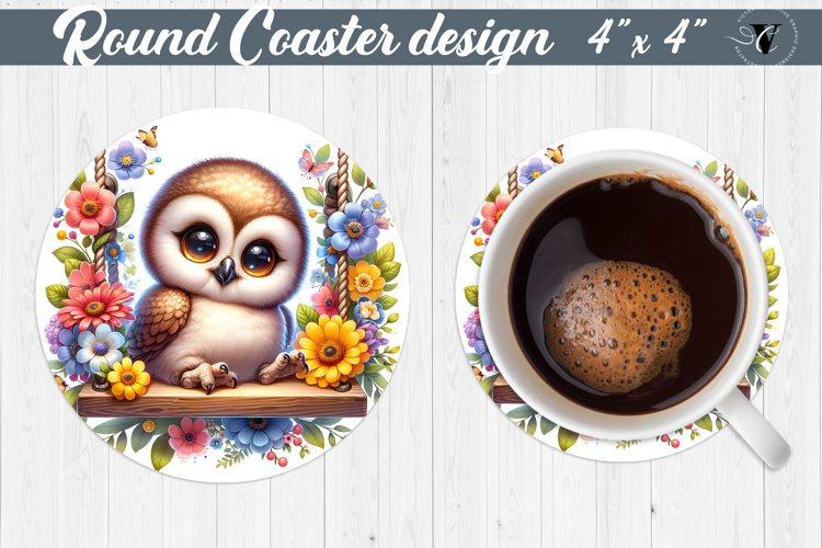 Round Coaster | Baby animals