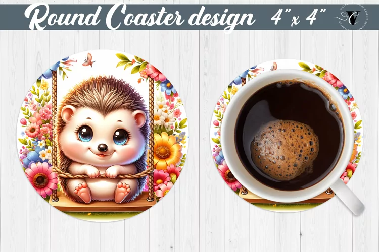 Round Coaster | Baby animals