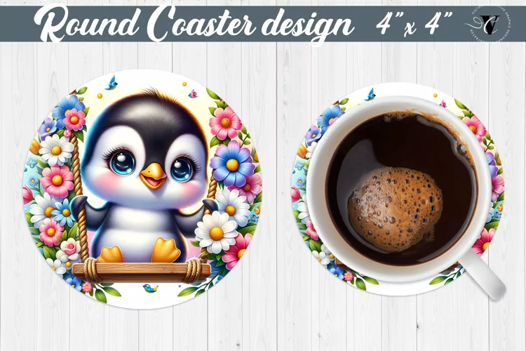 Round Coaster | Baby animals