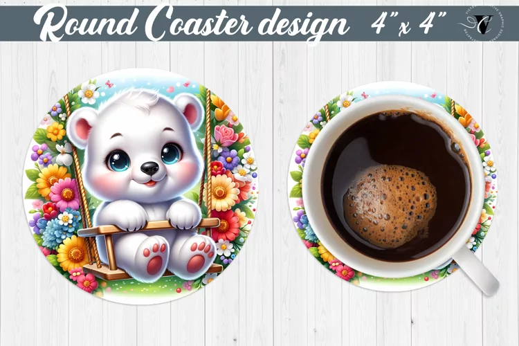 Round Coaster | Baby animals
