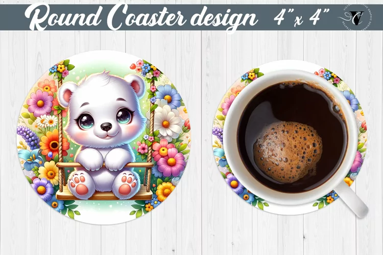 Round Coaster | Baby animals