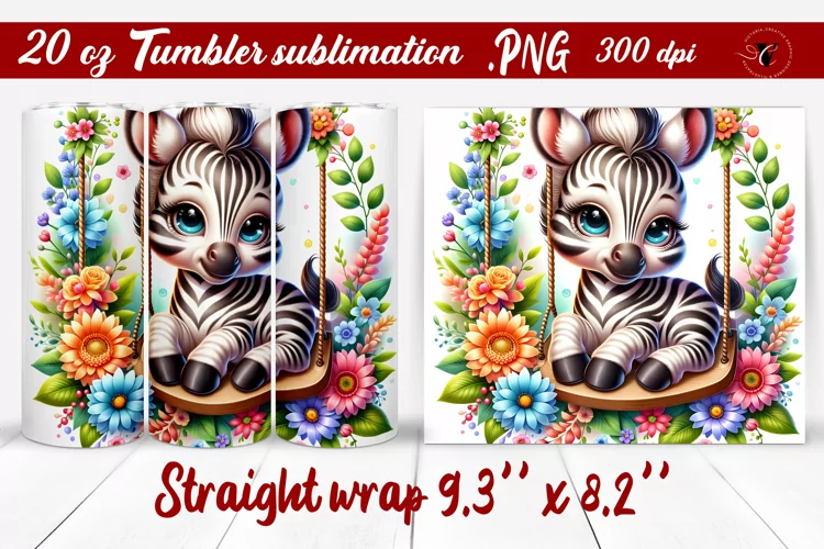 Tumbler wrap | Baby animals | Animal on Swings