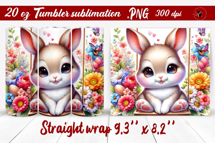 Tumbler wrap | Baby animals | Animal on Swings