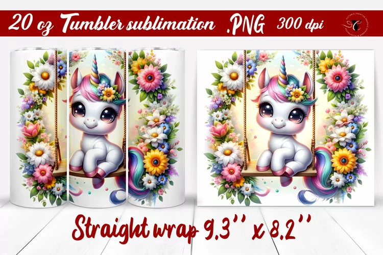 Tumbler wrap | Baby animals | Animal on Swings