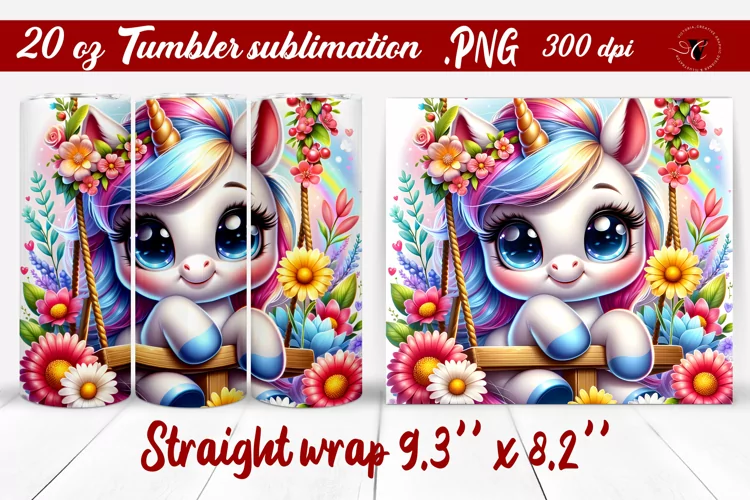 Tumbler wrap | Baby animals | Animal on Swings