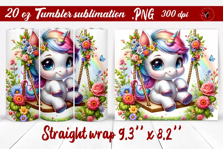 Tumbler wrap | Baby animals | Animal on Swings