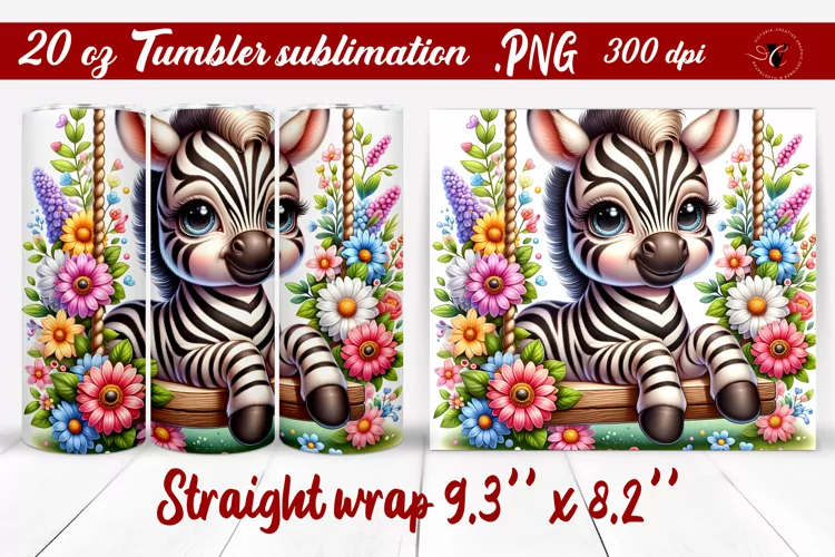 Tumbler wrap | Baby animals | Animal on Swings