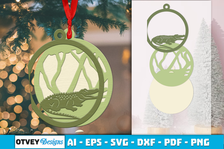 Laser Cut Wood Ornament Image 13