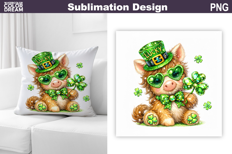 St Patricks Day Sublimation Image 2