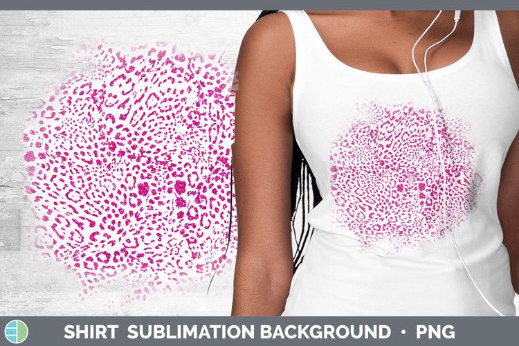 Animal Pink Jaguar Shirt Sublimation Sublimation Background