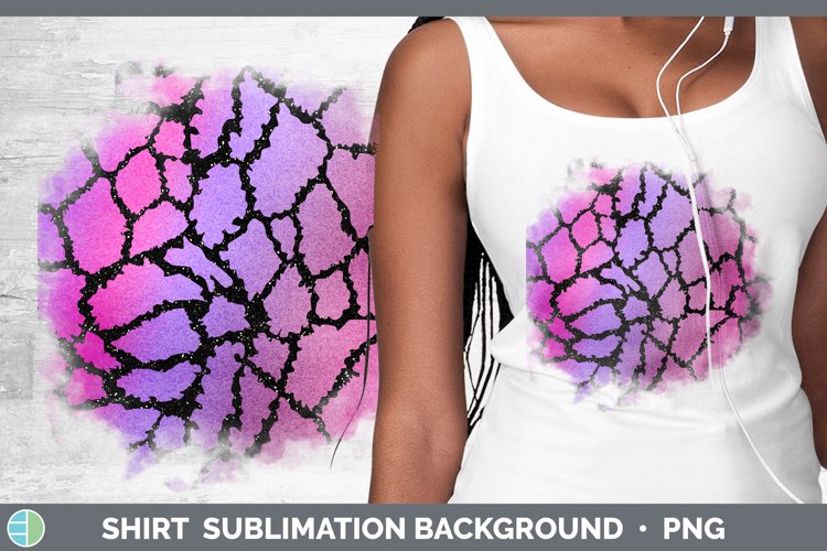 Animal Purple Giraffe Shirt Sublimation Sublimation Backgrou