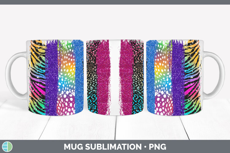 GorgeousAnimal Mug Wrap design.