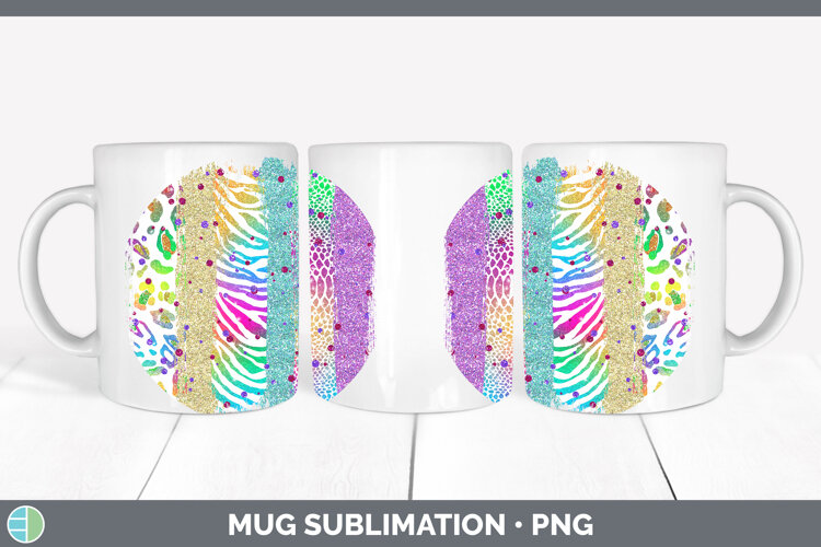 GorgeousAnimal Mug Wrap design.