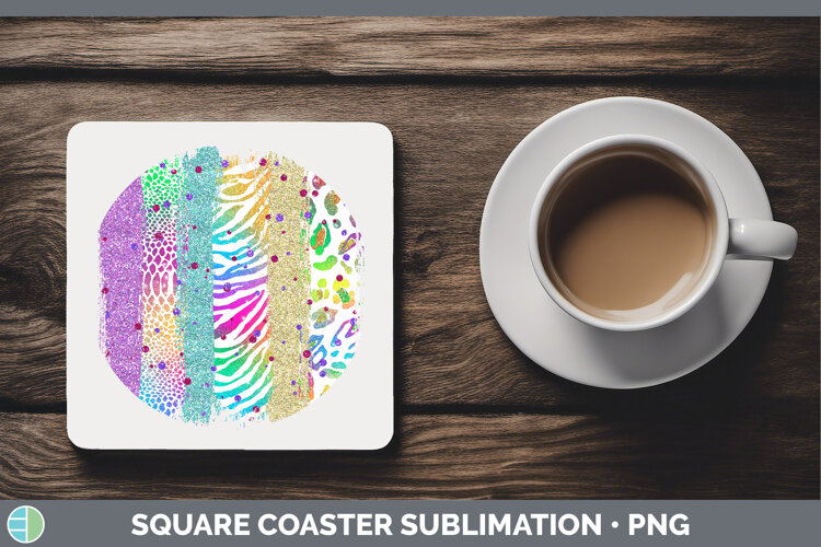 GorgeousAnimal Square Coaster design.