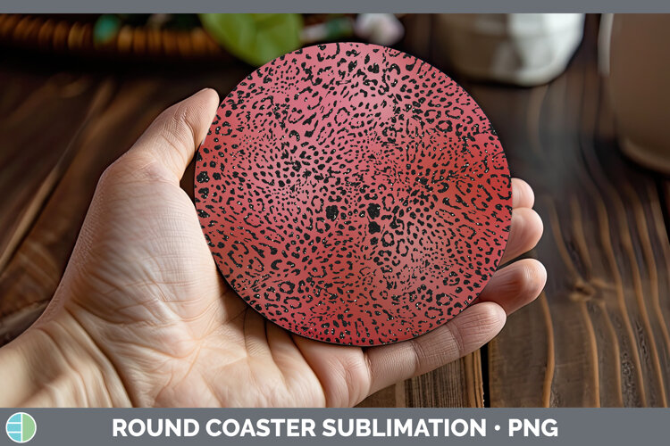 GorgeousAnimal Round Coaster design.