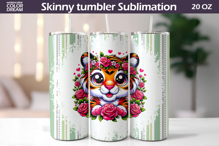 Cute Tiger Clipart Image 23