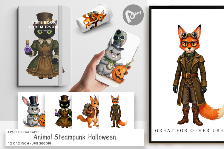 Steampunk Background Image 12