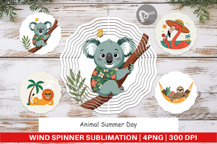 Wind Spinner Summer Day Animal example image 1