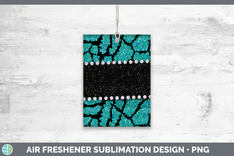 Animal Teal Giraffe Air Freshener Sublimation Car Freshener