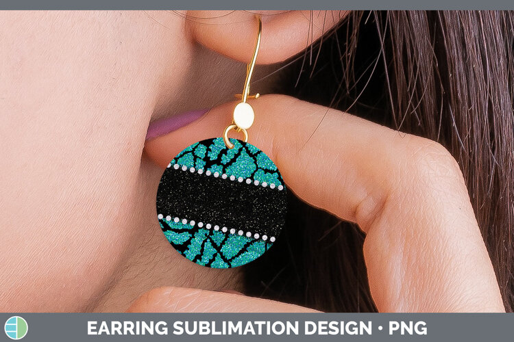 GorgeousAnimal Round Earrings design.