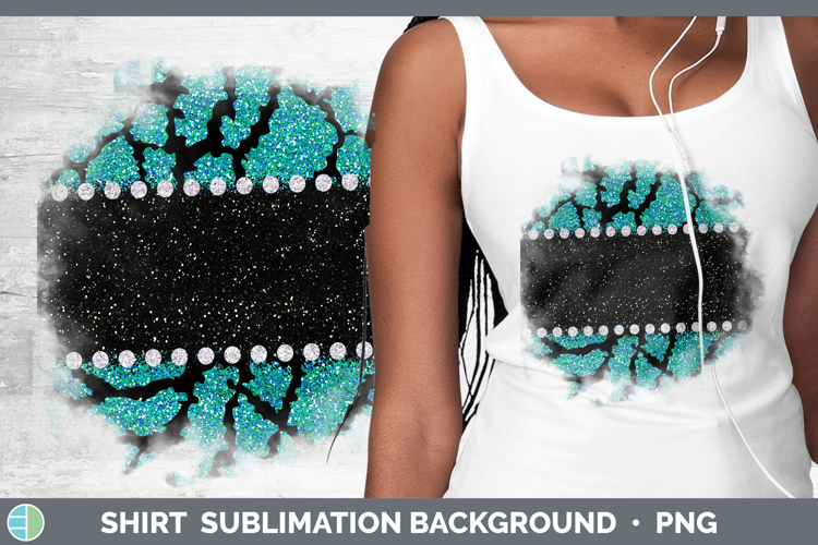 Animal Teal Giraffe Shirt Sublimation Sublimation Background