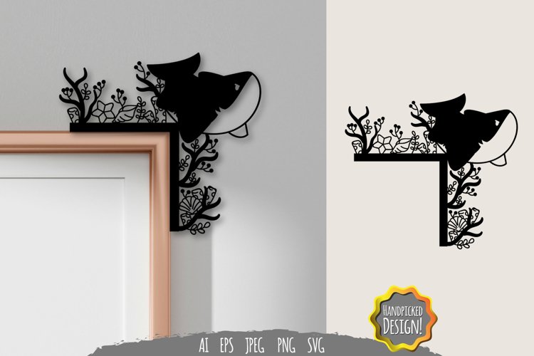 Cute Whale Trim Corner Decoration