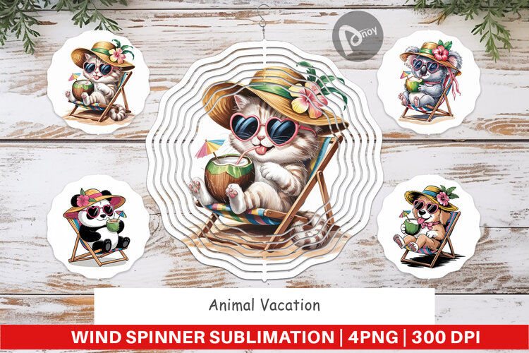 Wind Spinner Vacation Animal example image 1