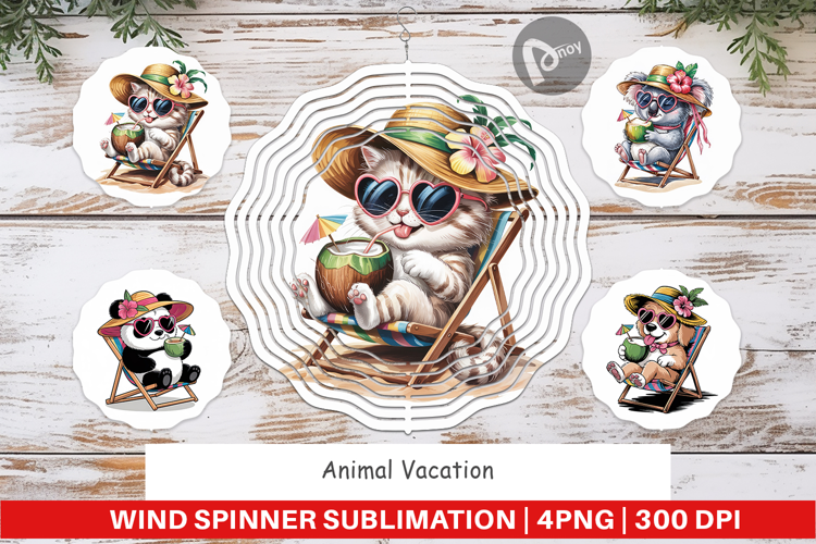 Wind Spinner Vacation Animal