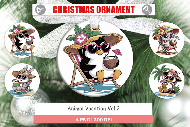 Ornament Vacation Animal