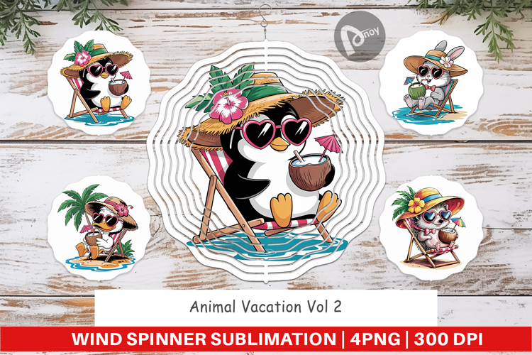 Wind Spinner Vacation Animal